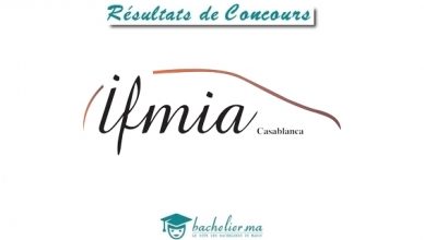 Résultats Concours IFMIA Casa 2018