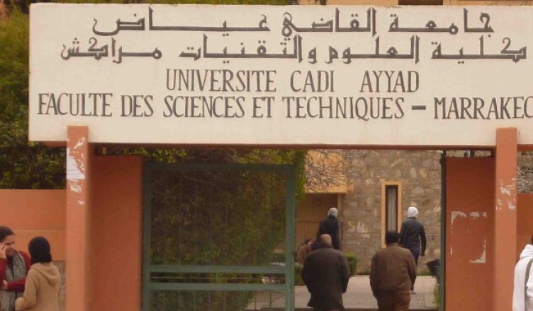 FST Marrakech Faculté des Sciences et Techniques