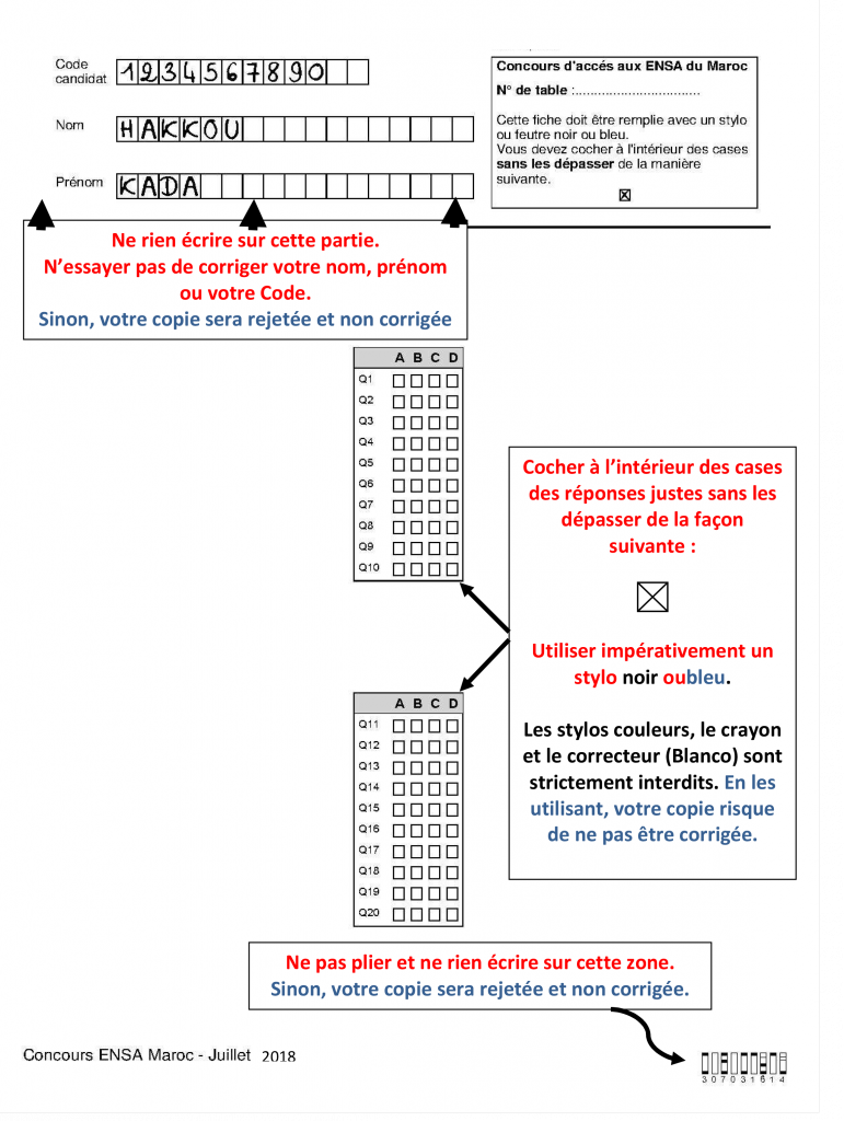 Modele_Fiche_reponse_concours-ensa-2018